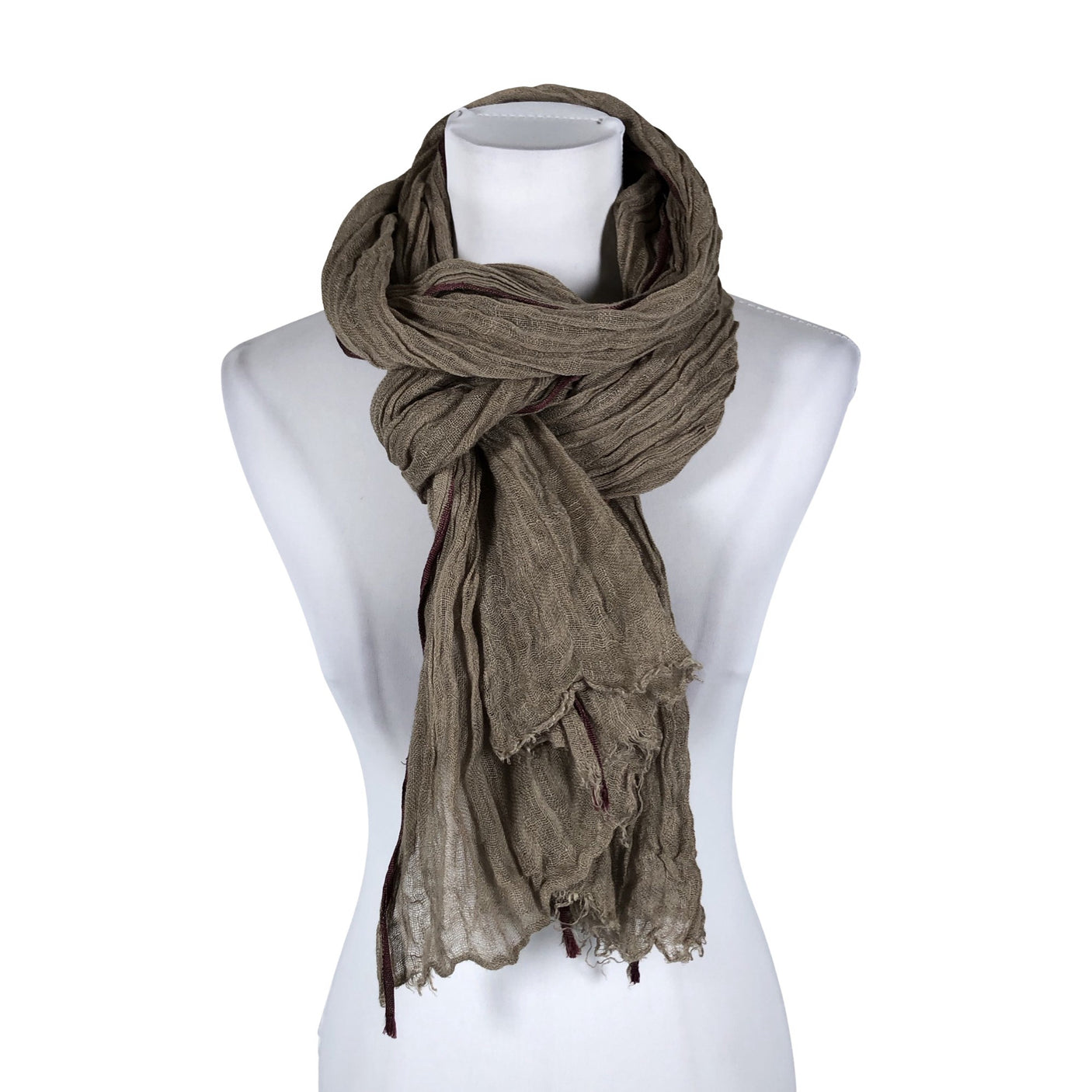 Unisex Gudrun Sjöden - Õhuke sall, suurus Maxi - Beige (2)
