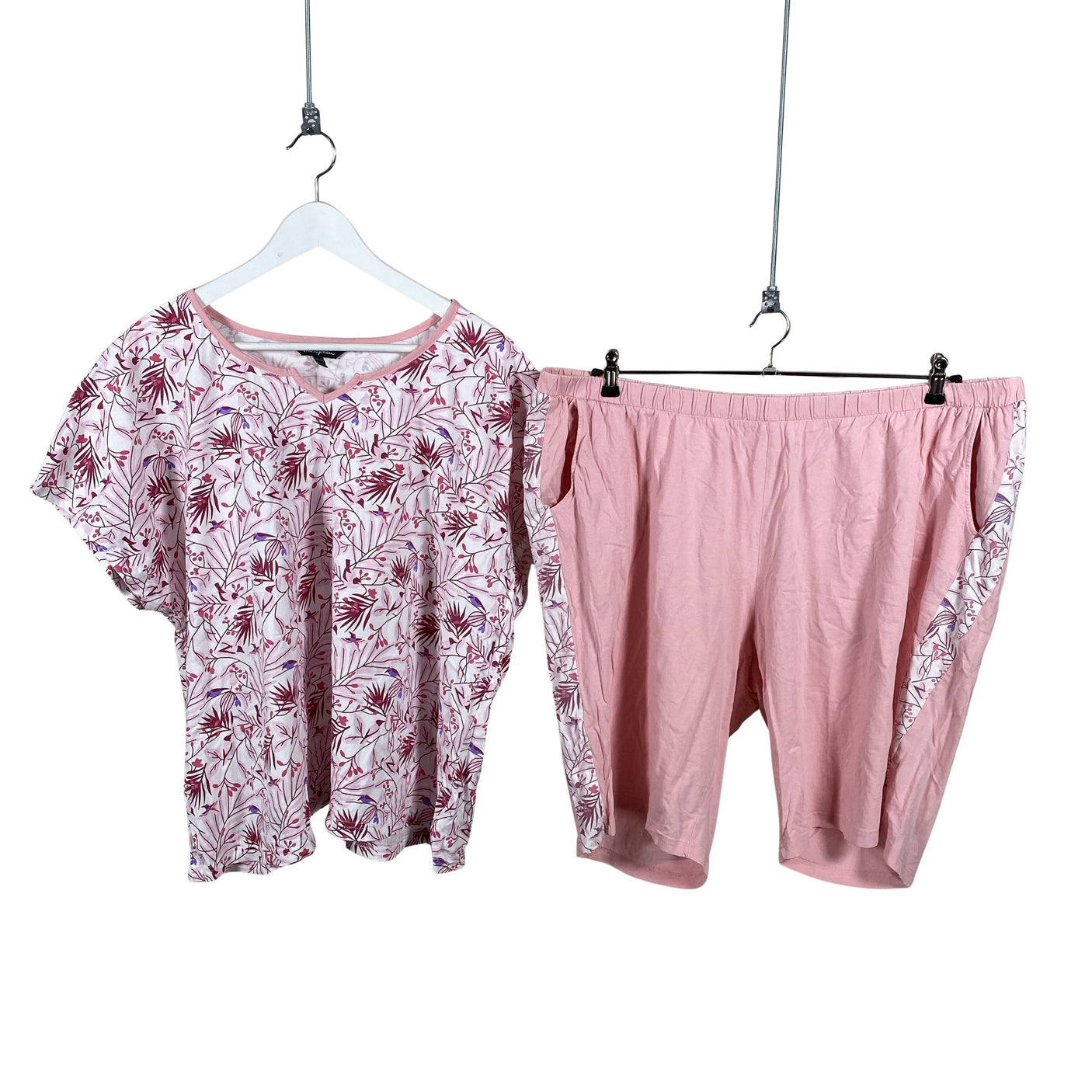 Unisex Ulla Popken - Ööpesu, suurus 54 - Heleroosa (1)