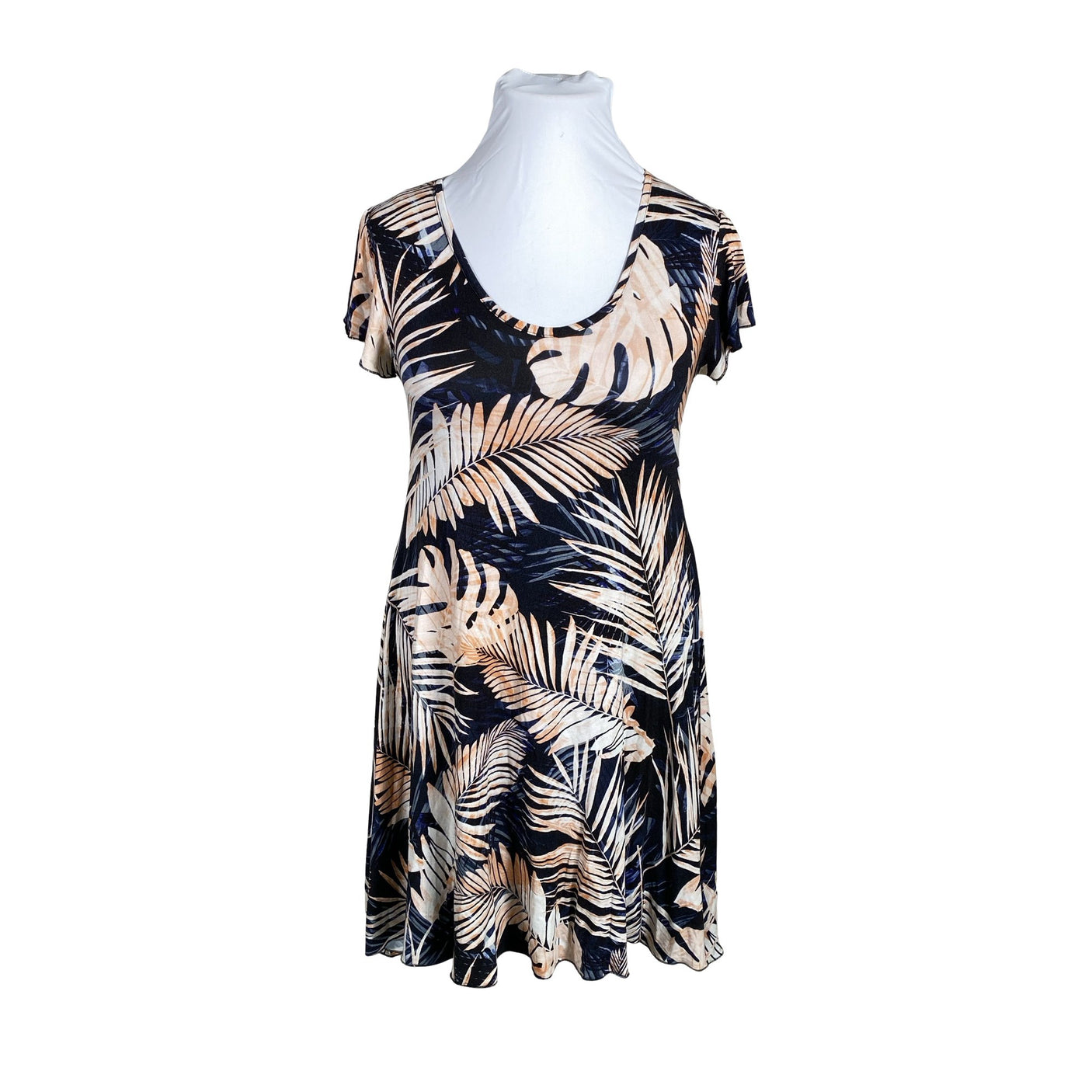 Unisex Jascha - Trikotaažist kleit, suurus 42 - Must (1)