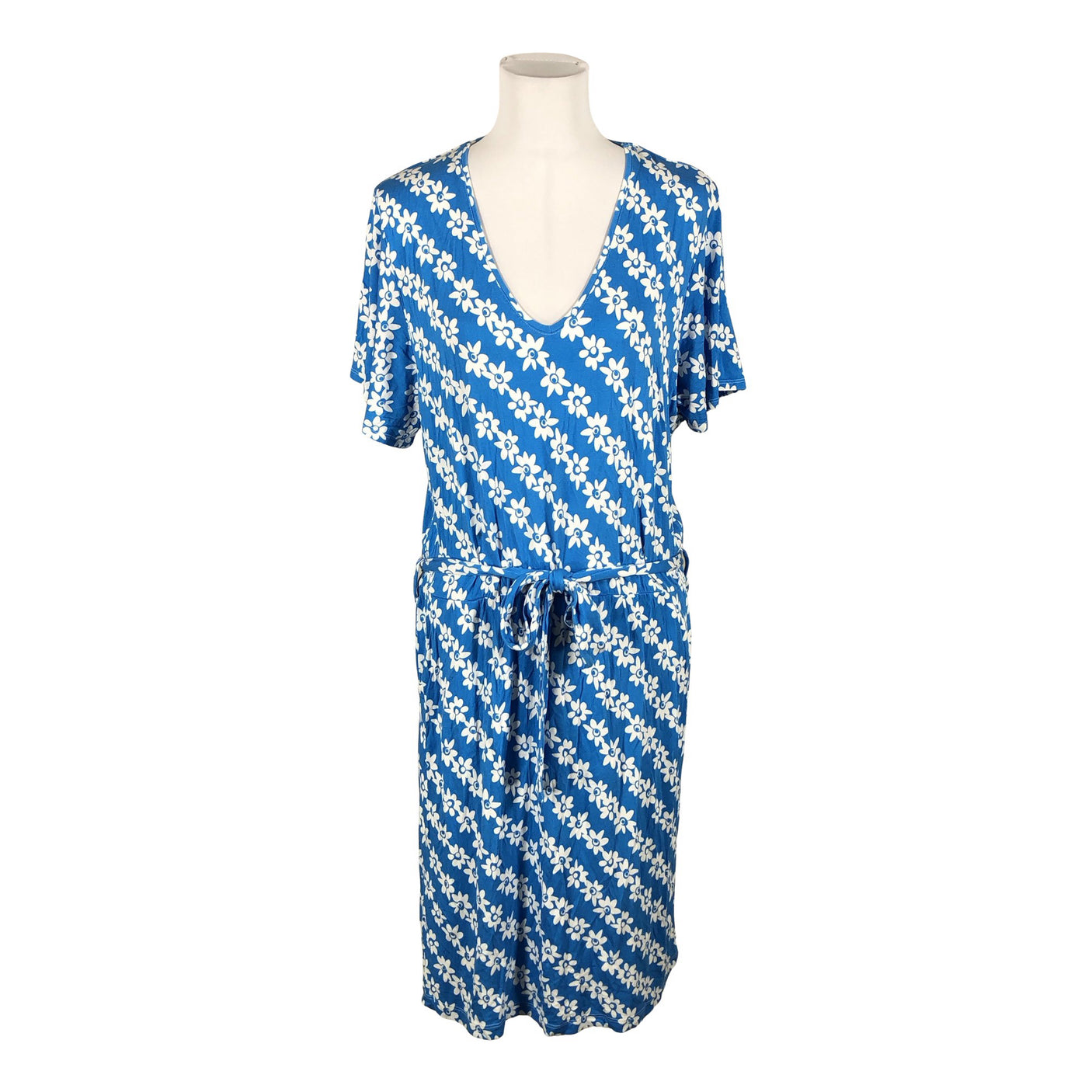 Unisex me&i - Trikotaažist kleit, suurus 40 - Sinine (1)