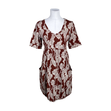 Unisex House of Lola - Trikotaažist kleit, suurus 40 - Pruun ()