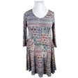 Unisex Jascha - Trikotaažist kleit, suurus 42 - Sinine ()