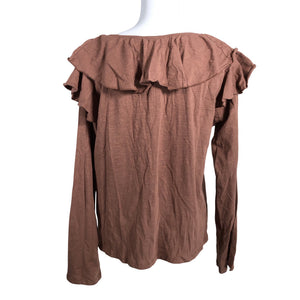 Unisex Odd Molly - Trikotaažist pluus, suurus 44 - Pruun (2)