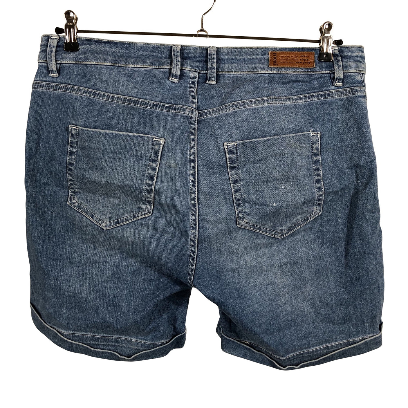 Unisex me&i - Teksast lühikesed püksid, suurus W31 - Helesinine (2)
