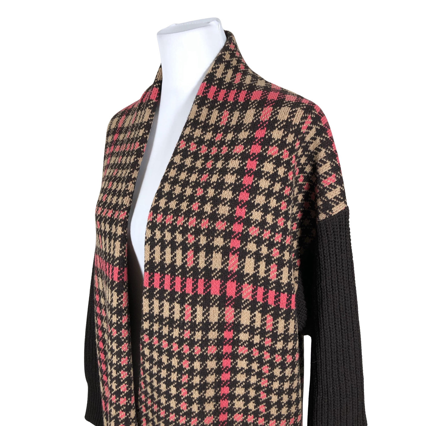 Unisex Simona Corsellini - Kardigan, suurus 38 - Pruun (2)