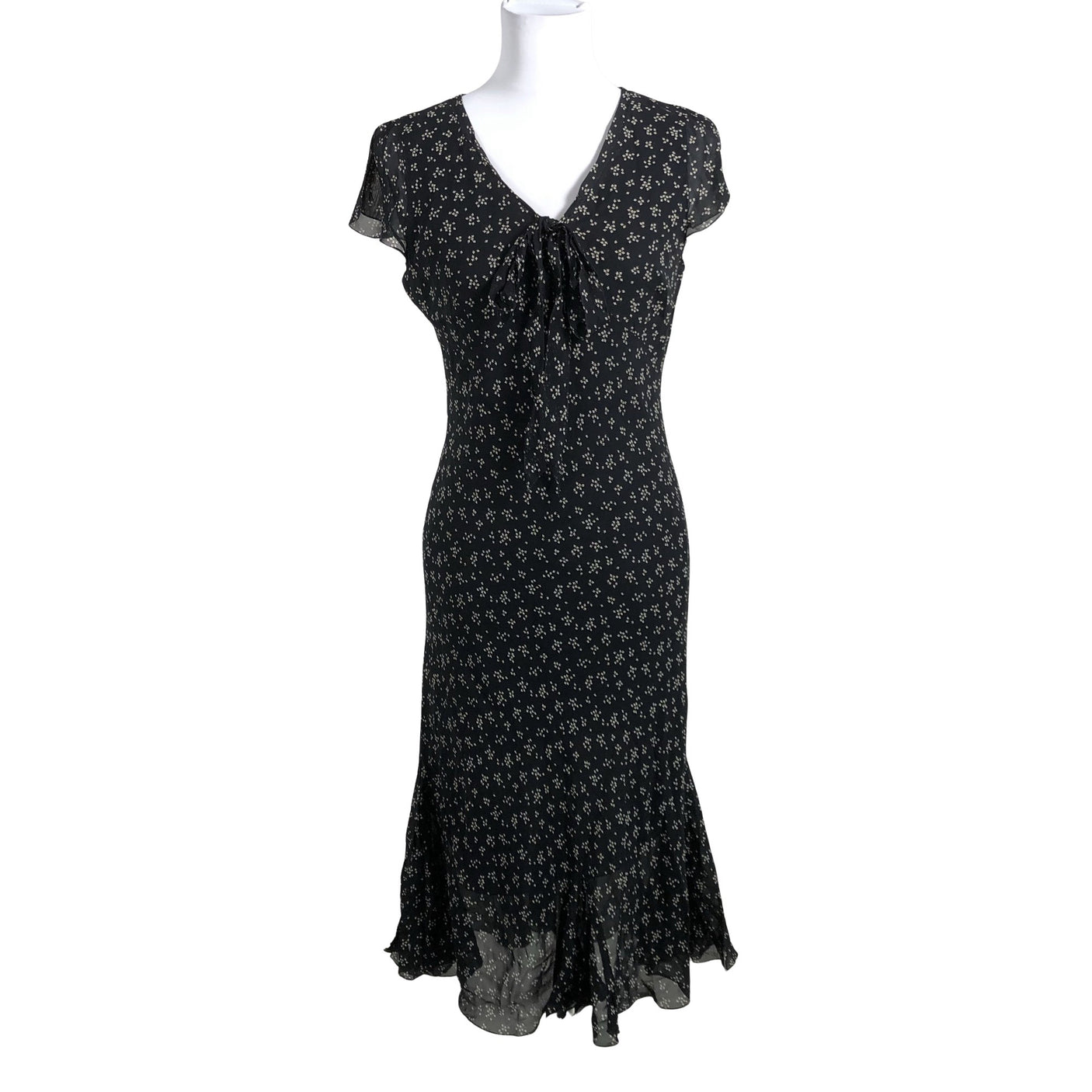 Unisex CHR - Õhuke kleit, suurus 38 - Must (1)