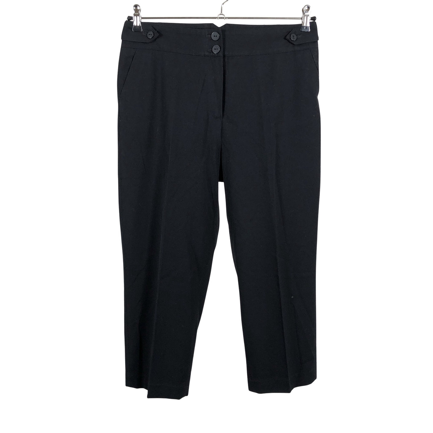 Unisex Gerry Weber - Mittevenivad poolpikad püksid, suurus 40 - Must (1)