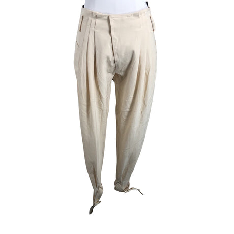 Unisex Elisabetta Franchi - Mittevenivad püksid, suurus 40 - Beige ()