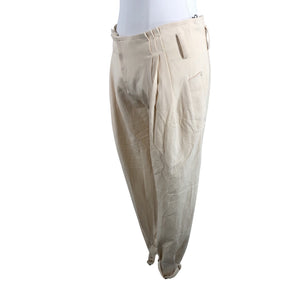 Unisex Elisabetta Franchi - Mittevenivad püksid, suurus 40 - Beige (3)