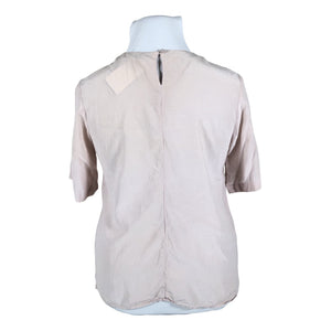 Unisex Stockmann Silk - Lühikeste käistega pluus, suurus 42 - Heleroosa (2)