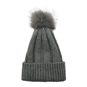 Unisex Anna Field - Talvemüts, suurus 58 - 60 cm - Hall (2)