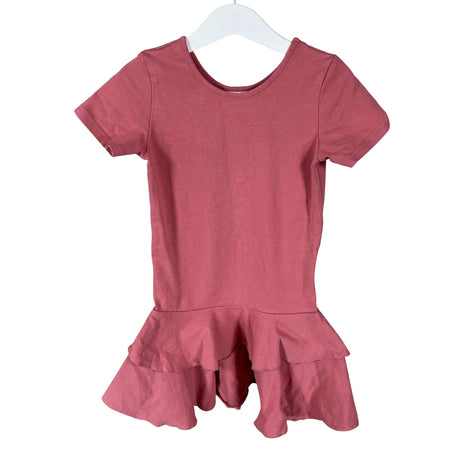 Unisex Gugguu - Trikotaažist kleit, suurus 122 - 128 - Heleroosa ()