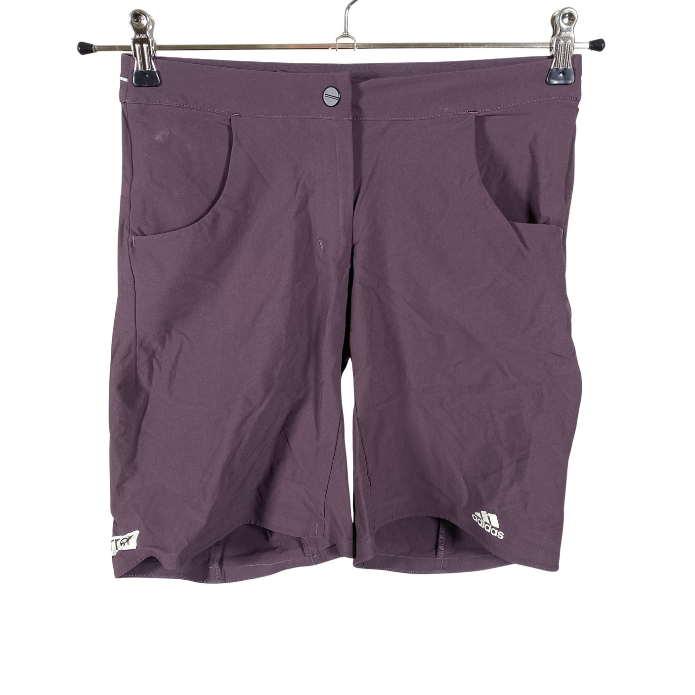 Unisex Adidas - Lühikesed spordipüksid, suurus 34 - Veinipunane (1)