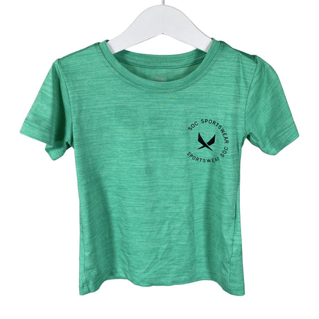 Unisex Soc - Spordisärk, lühikesed käised, suurus 98 - 104 - Roheline ()