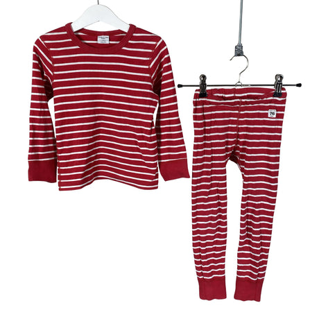 Unisex Polarn O. Pyret - Ööpesu, suurus 98 - 104 - Punane ()