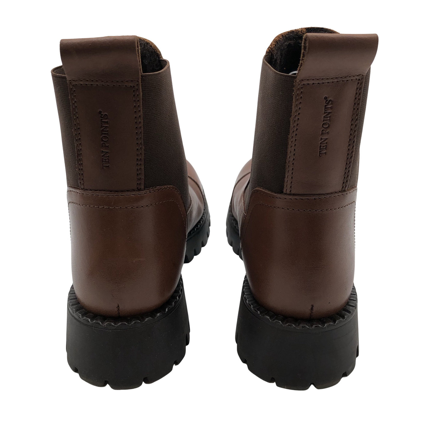 Unisex Ten Points - Poolsaapad, suurus 38 - Pruun (5)