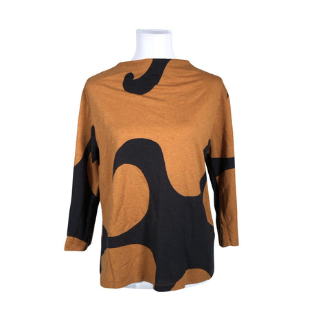 Unisex Marimekko - Trikotaažist pluus, suurus 38 - Pruun ()