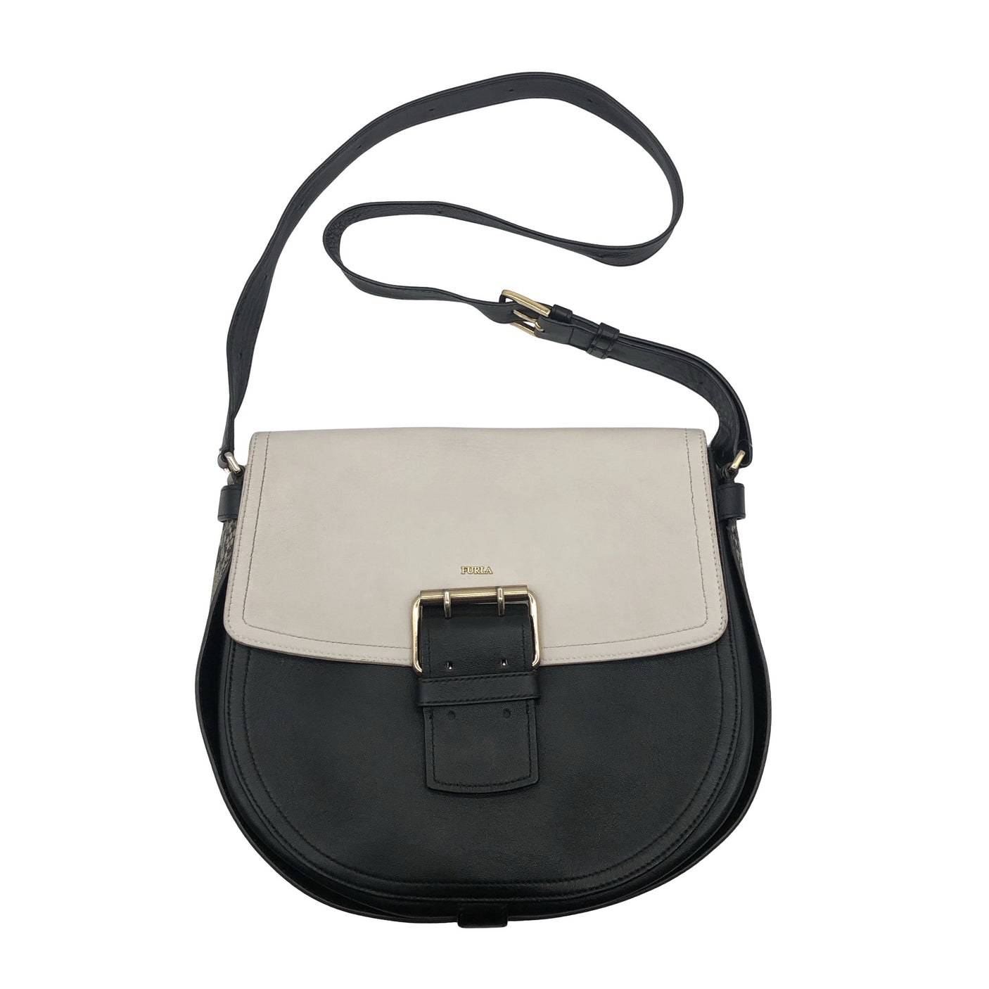 Unisex Furla - Õlakott, suurus Maxi - Must (1)