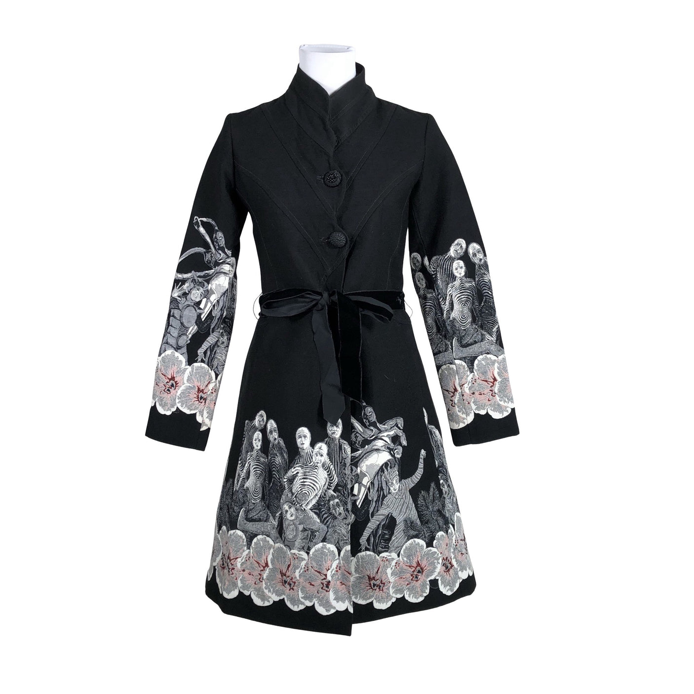 Unisex Desigual - Trentš, suurus 34 - Must (1)