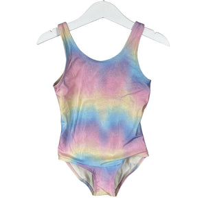 Unisex Lindex - Ujumistrikoo, suurus 122 - 128 - Heleroosa (1)
