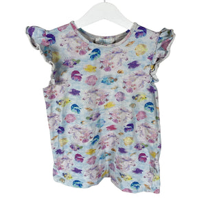 Unisex Pop & Co Helsinki - Trikotaažist topp, suurus 134 - 140 - Hall (1)