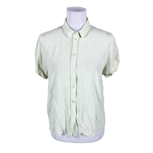 Unisex Samsoe&Samsoe - Lühikeste käistega pluus, suurus 40 - Roheline (1)