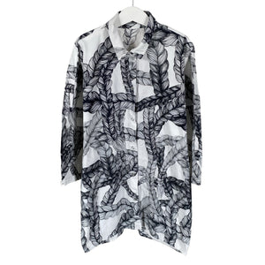Unisex Vimma - Triiksärk, suurus 146 - 152 - Valge (1)