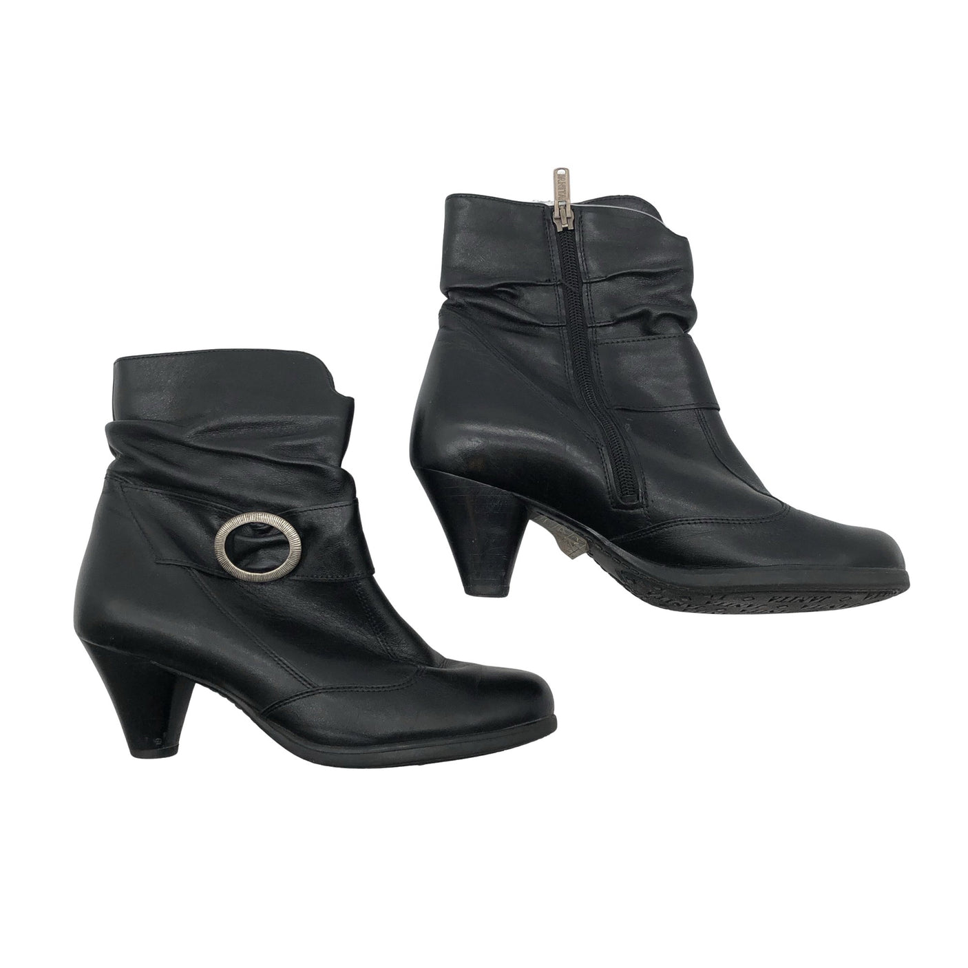 Unisex Janita - Poolsaapad, suurus 37 - Must (2)