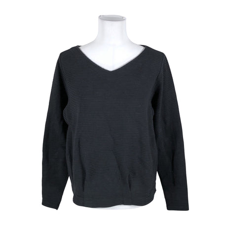 Unisex NOSH - Trikotaažist pluus, suurus 40 - Must (2)