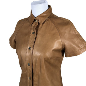 Unisex Massimo Dutti - Mitteveniv kleit, suurus 38 - Pruun (3)
