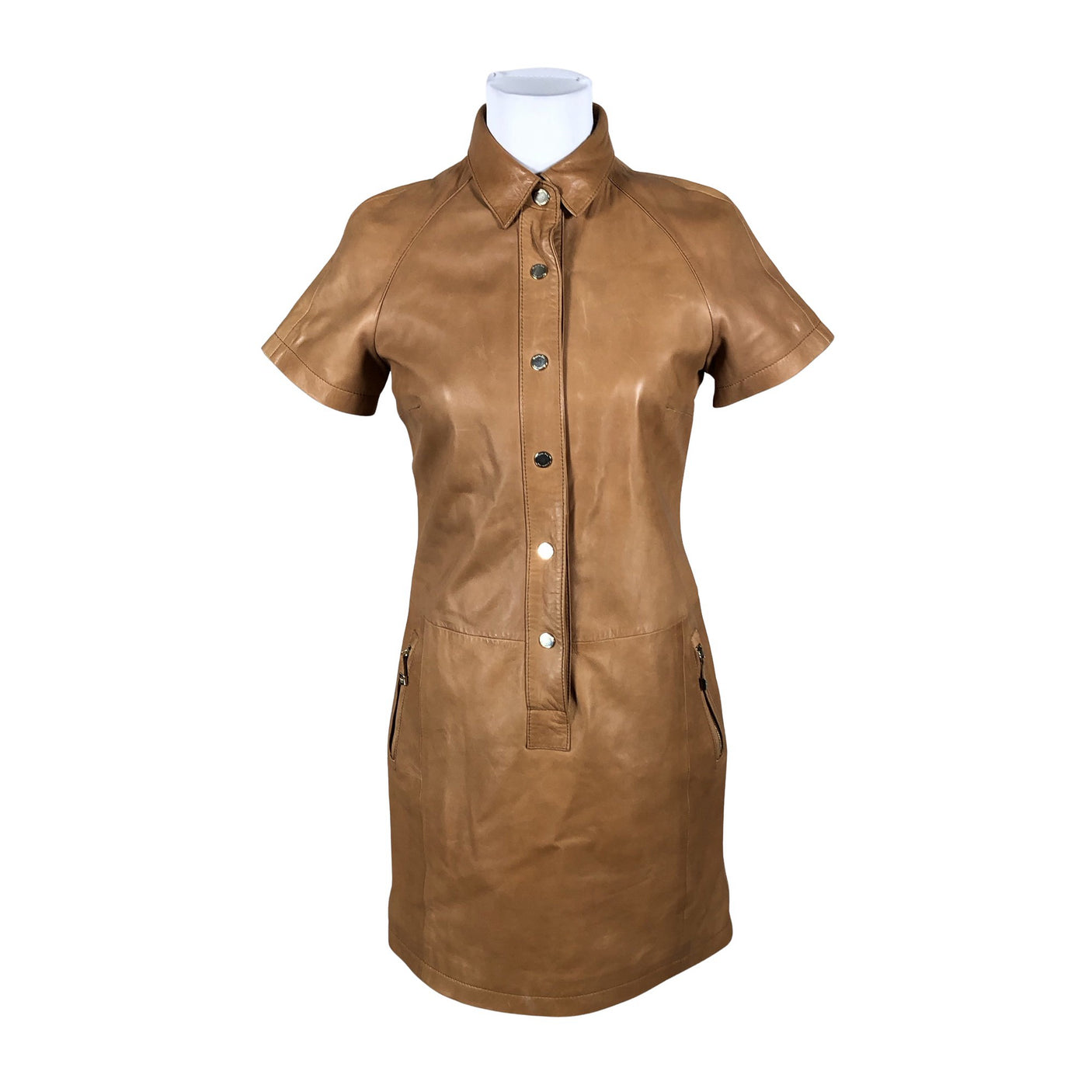 Unisex Massimo Dutti - Mitteveniv kleit, suurus 38 - Pruun (2)