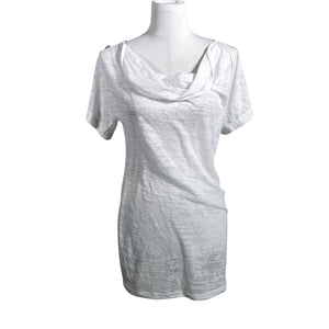 Unisex Armani Exchange - Trikotaažist tuunika, suurus 38 - Valge (1)