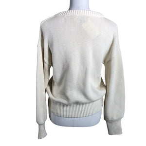 Unisex Gauhar - Kampsun, suurus 38 - Valge (2)