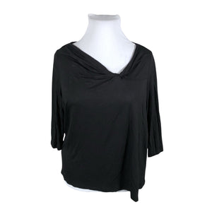 Unisex Global - Trikotaažist pluus, suurus 44 - Must (1)