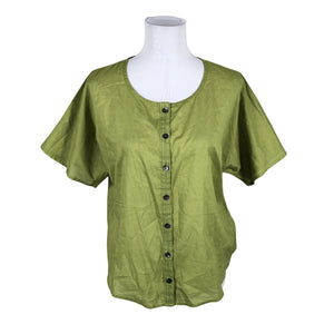 Unisex Gudrun Sjöden - Lühikeste käistega pluus, suurus 40 - Roheline (2)