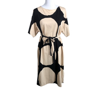 Unisex Marimekko - Trikotaažist kleit, suurus 38 - Must (1)