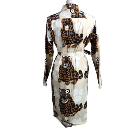 Unisex Marimekko - Mitteveniv kleit, suurus 40 - Beige (2)