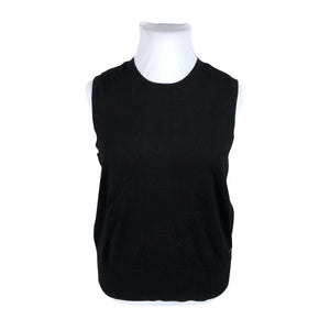 Unisex Holly & Whyte by Lindex - Kootud vest, suurus 42 - Must (1)