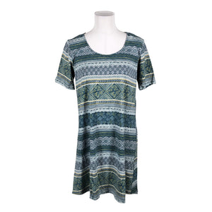 Unisex Sherpa - Trikotaažist kleit, suurus 40 - Roheline (1)