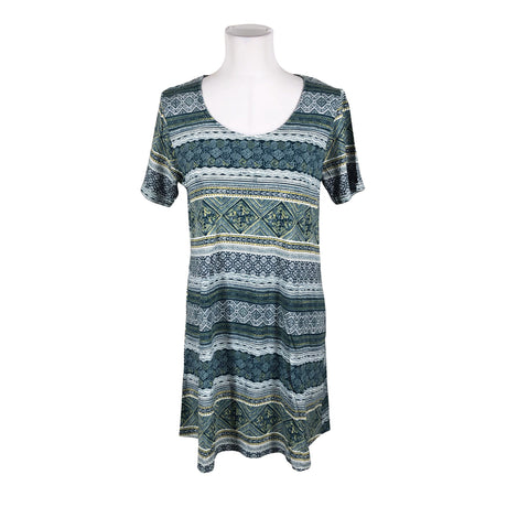 Unisex Sherpa - Trikotaažist kleit, suurus 40 - Türkiis ()