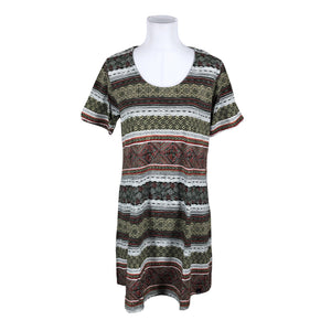 Unisex Sherpa - Trikotaažist kleit, suurus 40 - Roheline (1)
