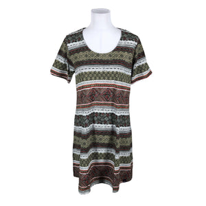 Unisex Sherpa - Trikotaažist kleit, suurus 40 - Roheline (2)