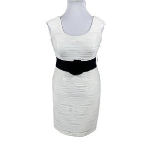 Unisex Joseph Ribkoff - Trikotaažist kleit, suurus 38 - Valge (1)