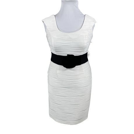 Unisex Joseph Ribkoff - Trikotaažist kleit, suurus 38 - Valge ()