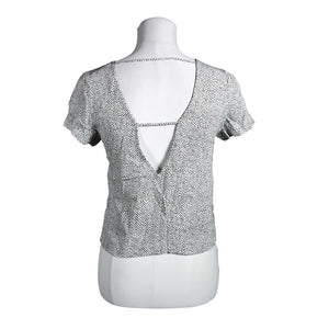 Unisex &Other Stories - Lühikeste käistega pluus, suurus 34 - Valge (2)