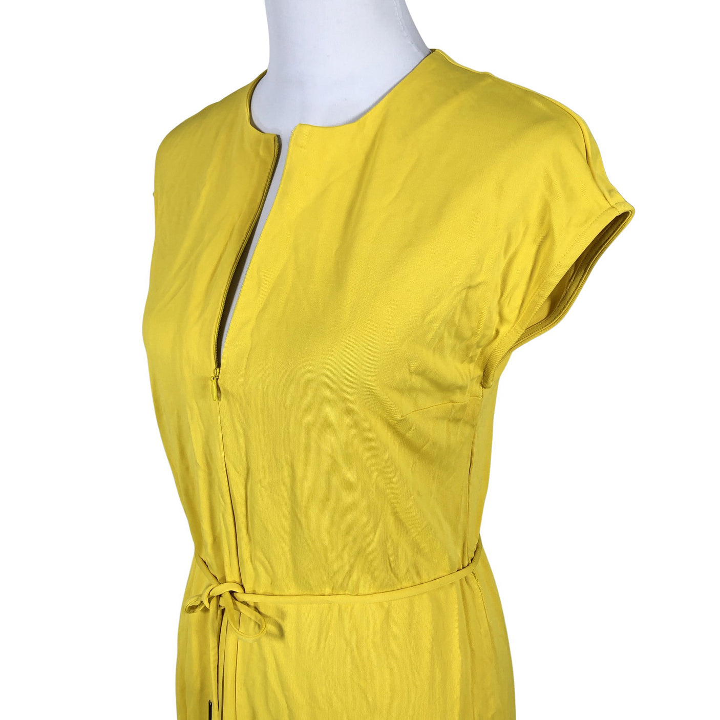 Unisex Tiger of Sweden - Trikotaažist kleit, suurus 36 - Kollane (2)