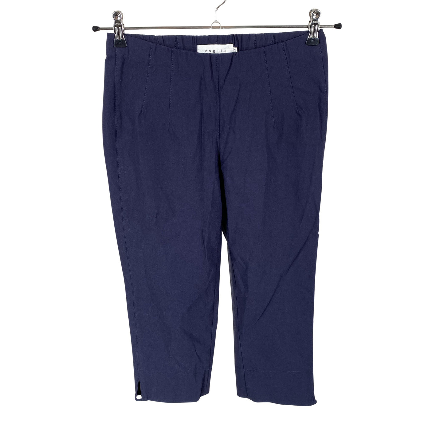 Unisex Voglia - Mittevenivad poolpikad püksid, suurus 38 - Sinine (1)