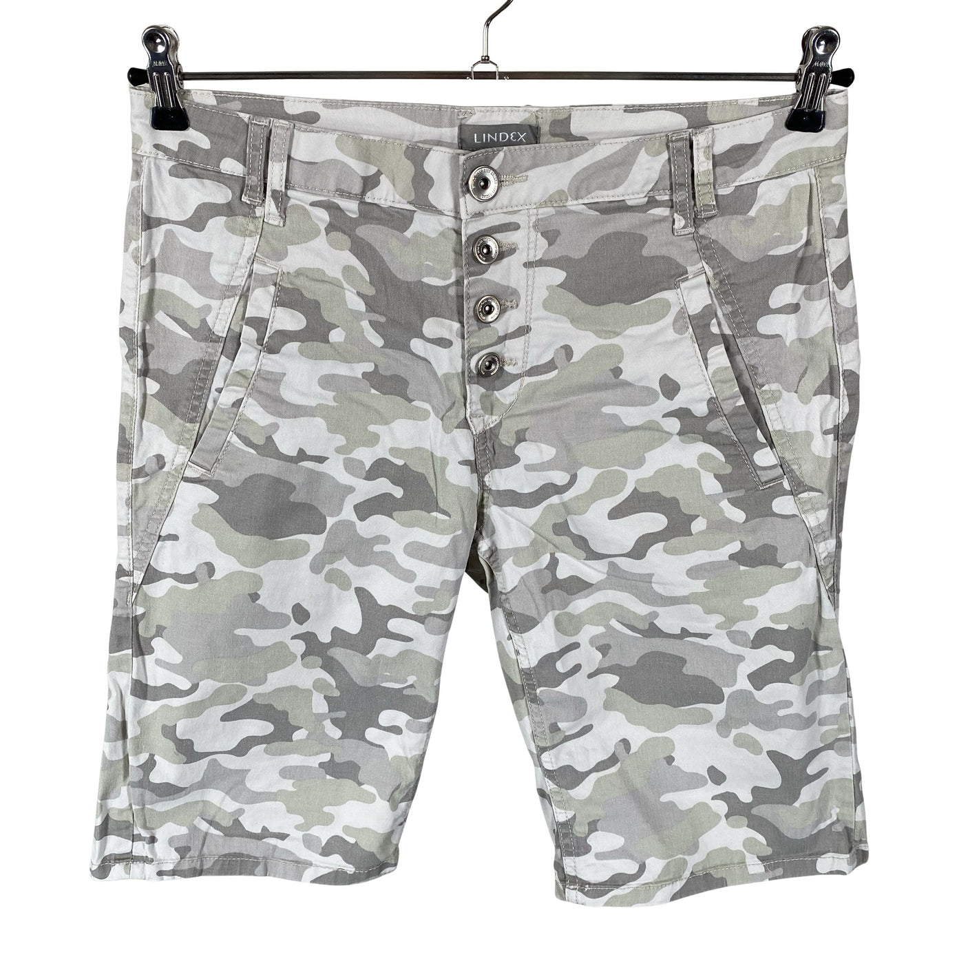 Unisex Lindex - Lühikesed püksid, suurus 38 - Hall (1)