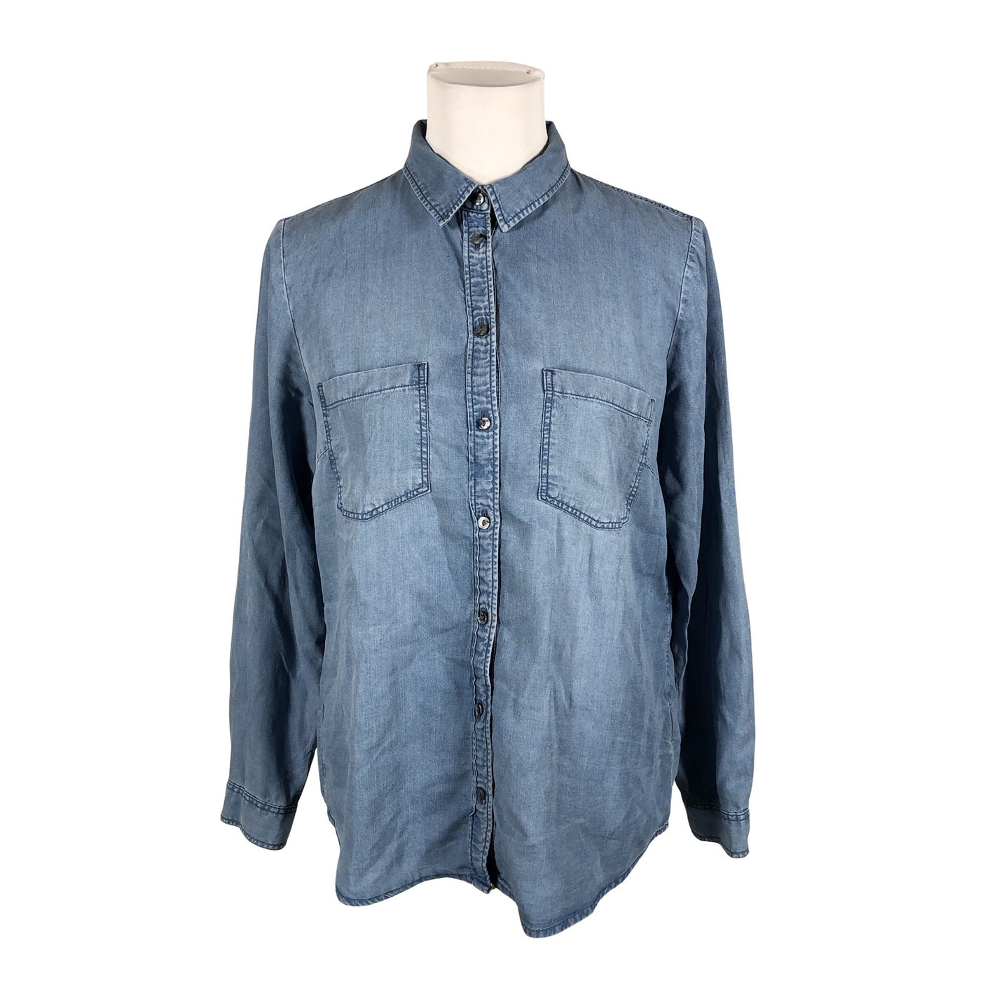Unisex Tom Tailor - Teksasärk, suurus 38 - Sinine (1)