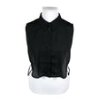 Unisex Zizzi - Lühikeste käistega pluus, suurus 50 - Must ()